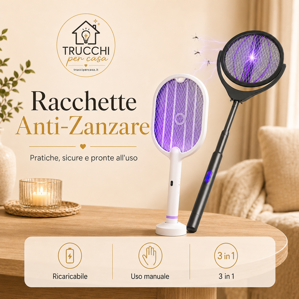 Racchette Anti-Zanzare