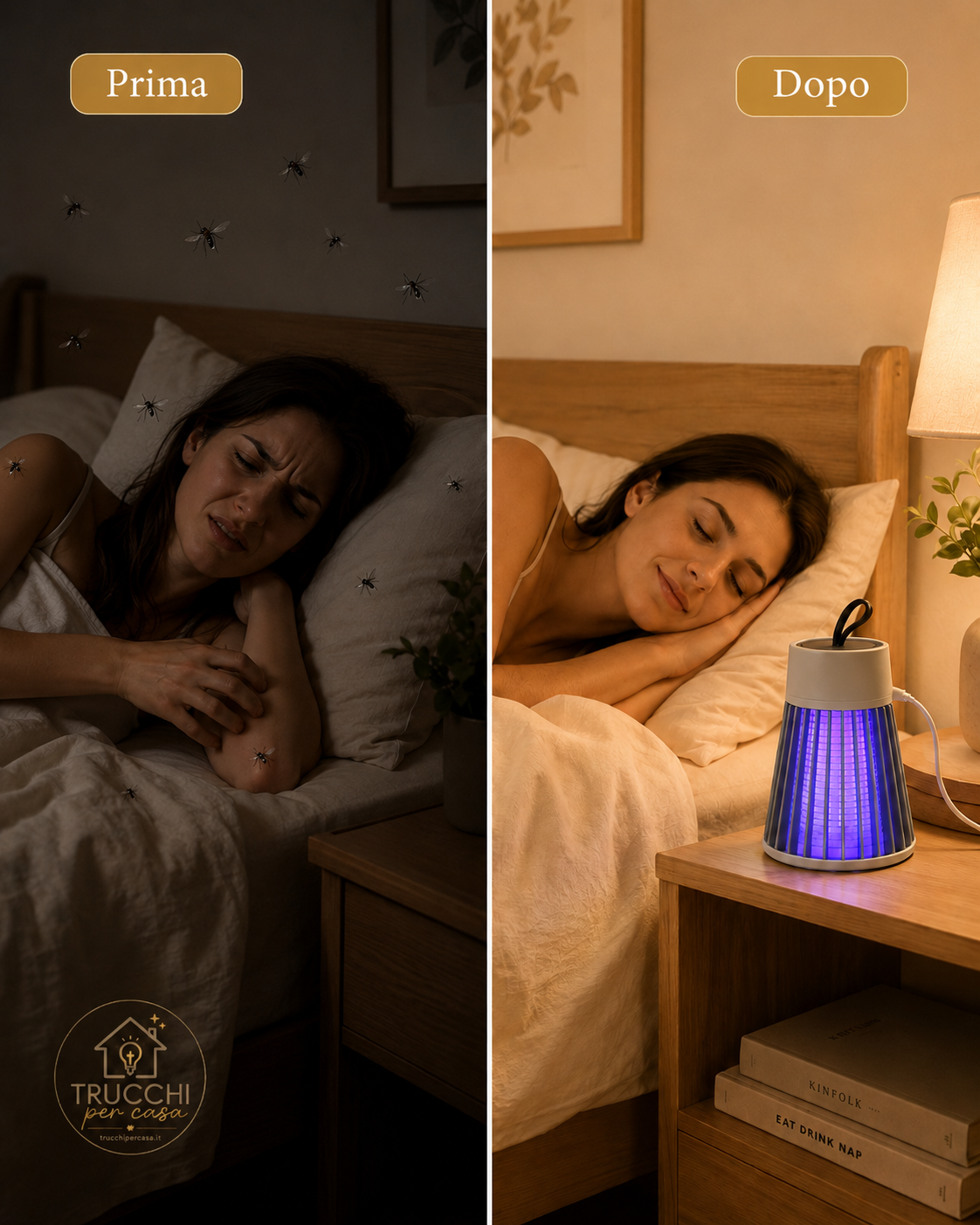 Lampada Anti-Zanzare USB