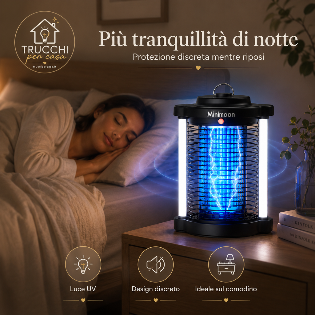 Lampada Anti-Zanzare LED
