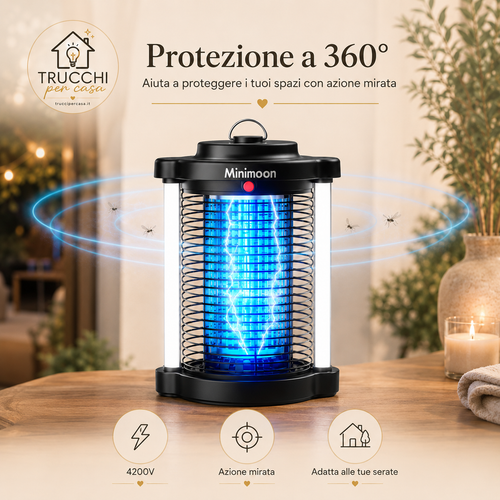 Lampada Anti-Zanzare LED