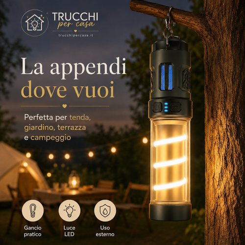 Lampada Anti-Zanzare da Campeggio