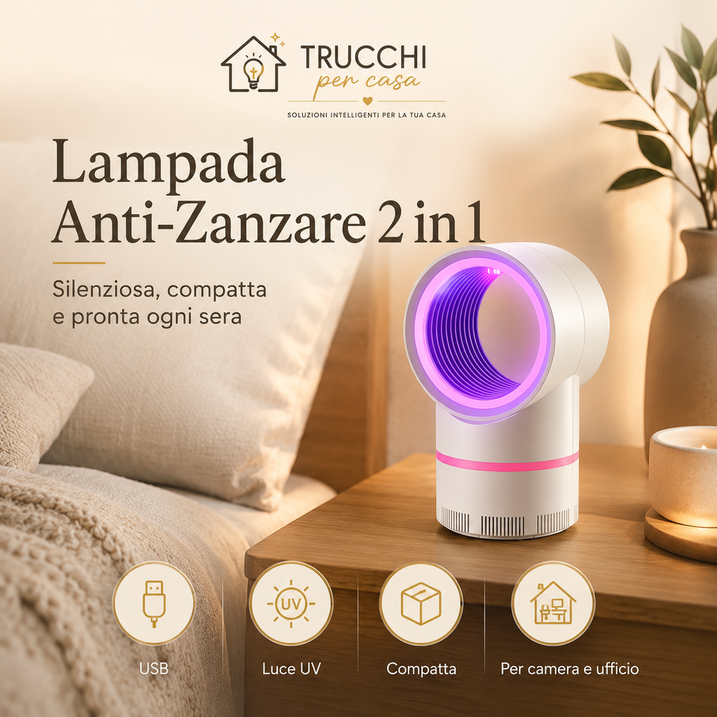 Lampada Anti-Zanzare USB