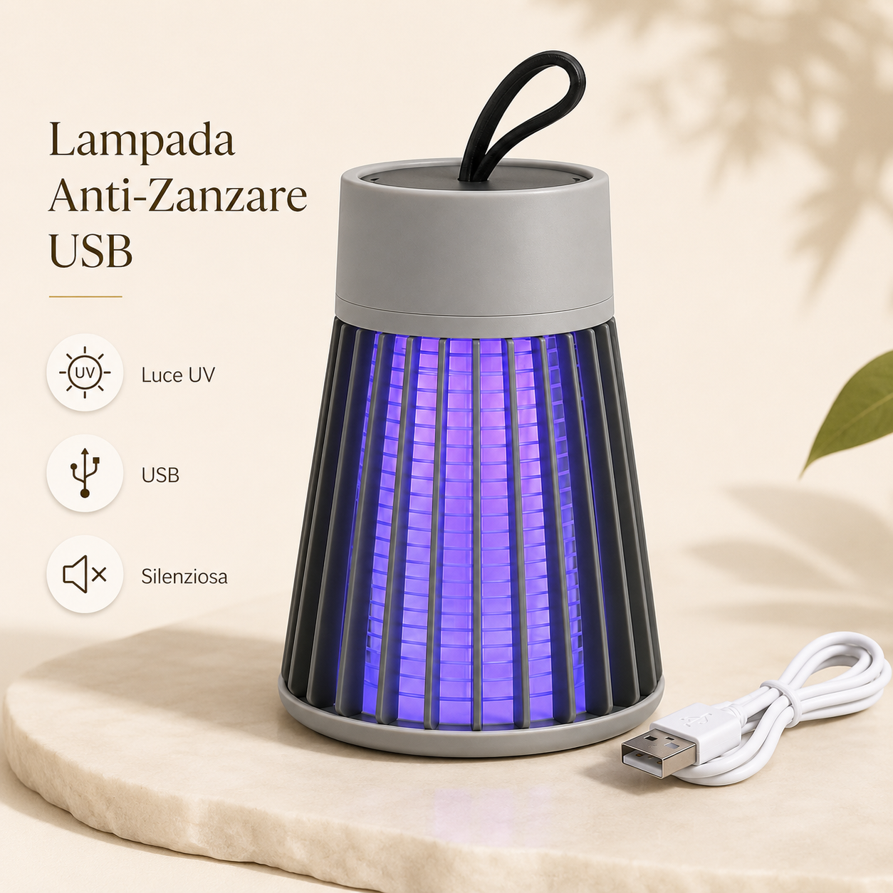 Lampada Anti-Zanzare USB